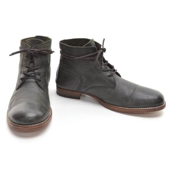 Men Peter Nappi Julius Basso Gray Chukka Boots 43 / 10 - Picture 2 of 7